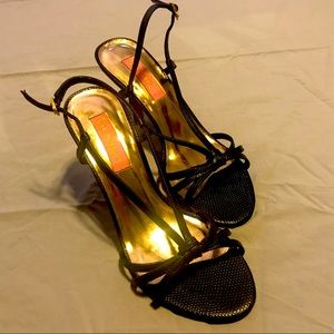 Lilly Pulitzer Black Heels